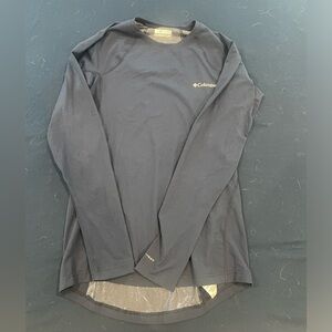 EUC Columbia Navy Long Sleeve Athletic Shirt
